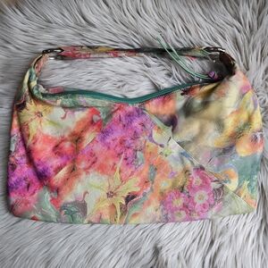 HOBO Floral Multicolor Shoulder Bag